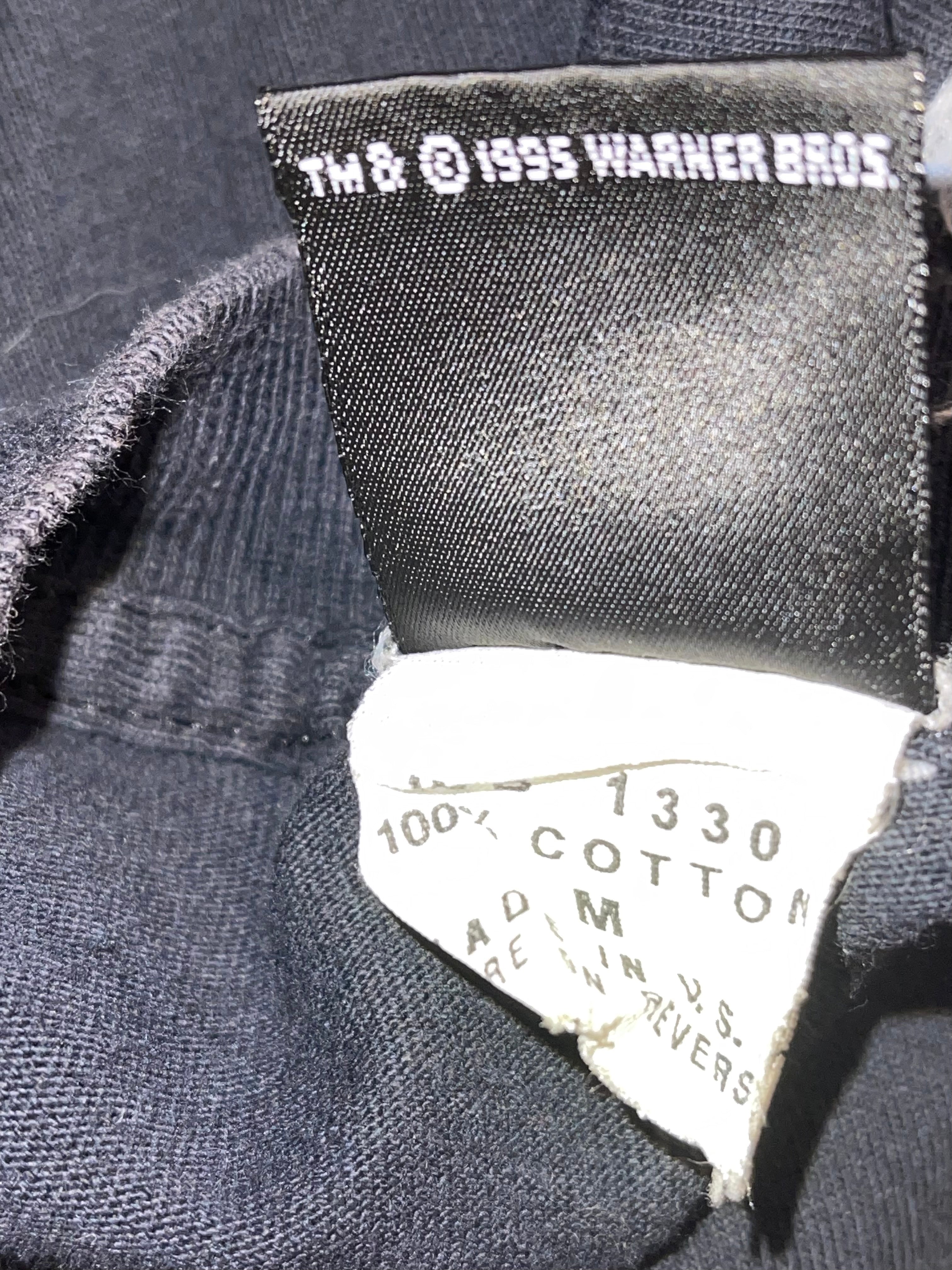 VTG 1996 Michael Jordan Space Jam Looney Tunes Warner Bros Studio Shop Promo Tee Sz Medium