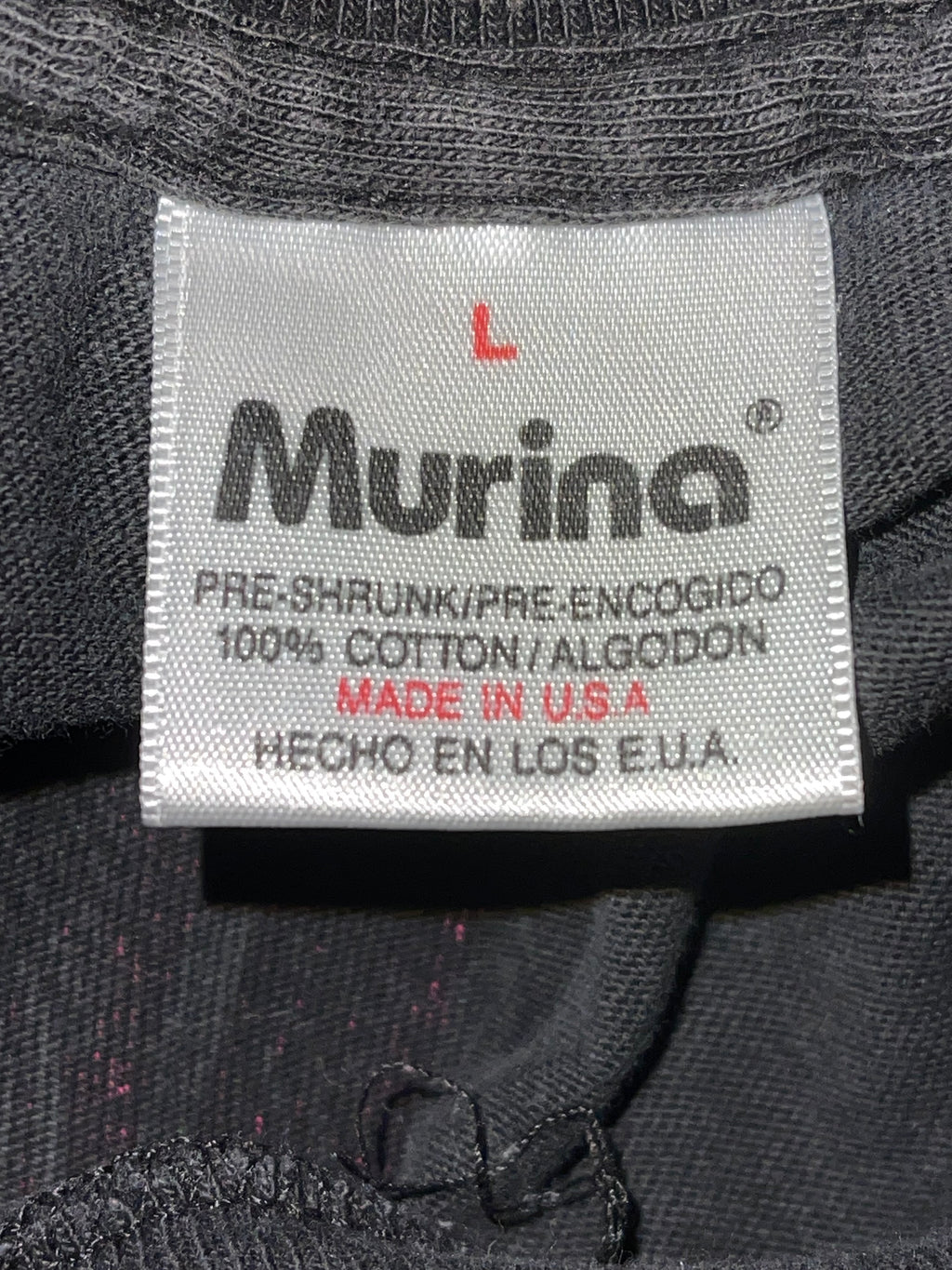 VTG The Beatles Let It Be Black Double Sided Single Stitch Murina Tee Sz Large