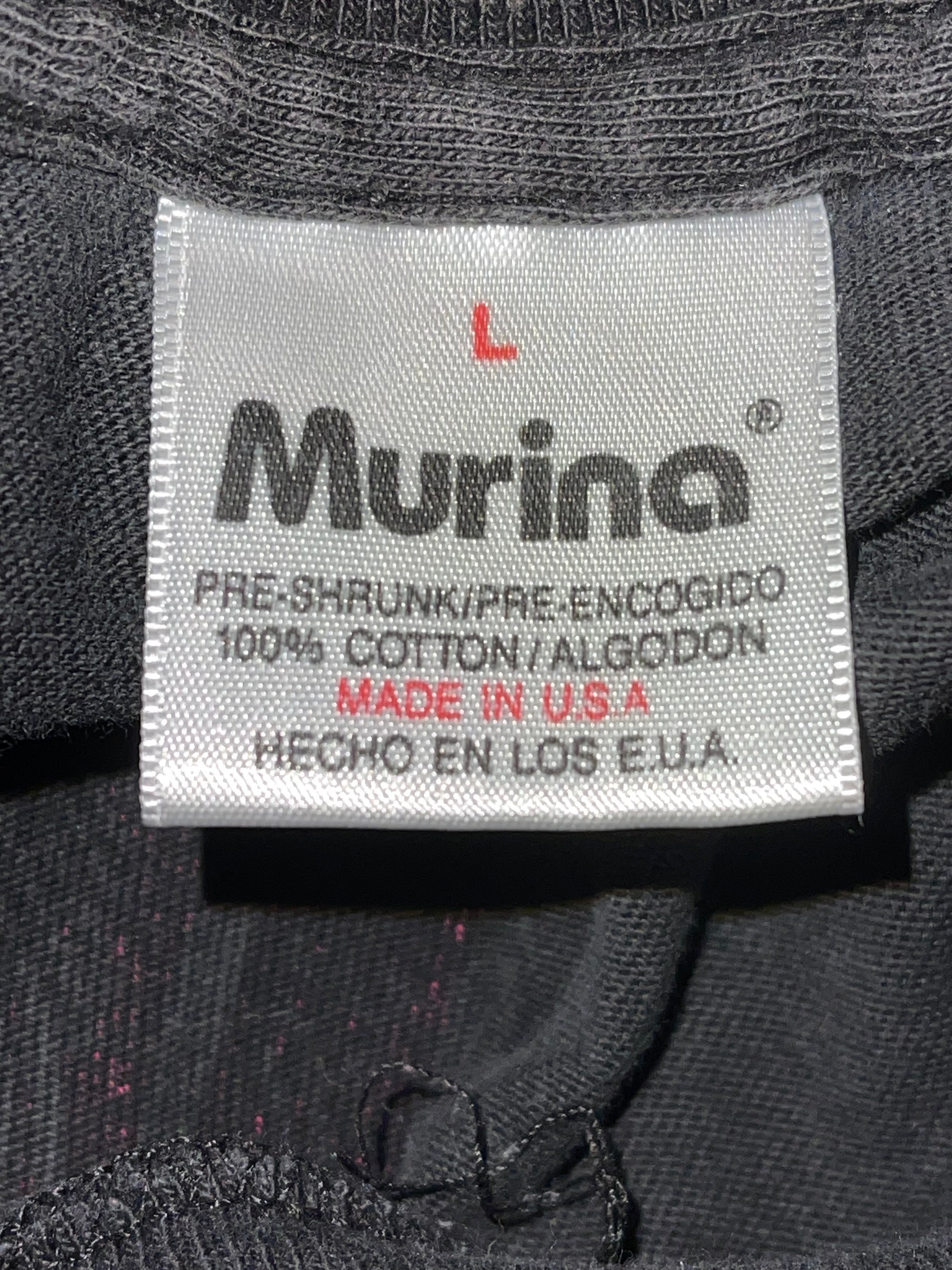 VTG The Beatles Let It Be Black Double Sided Single Stitch Murina Tee Sz Large