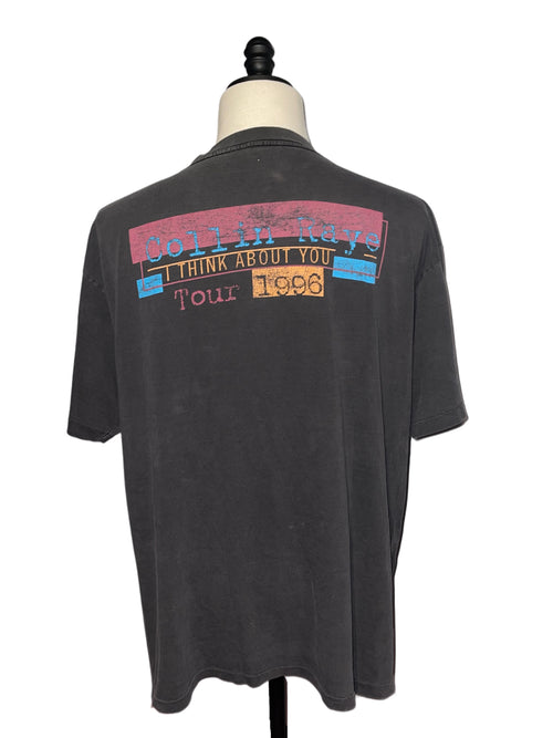 VTG 1996 Collin Raye I Think About You Tour Promo Album Concerts Tee Sz XL