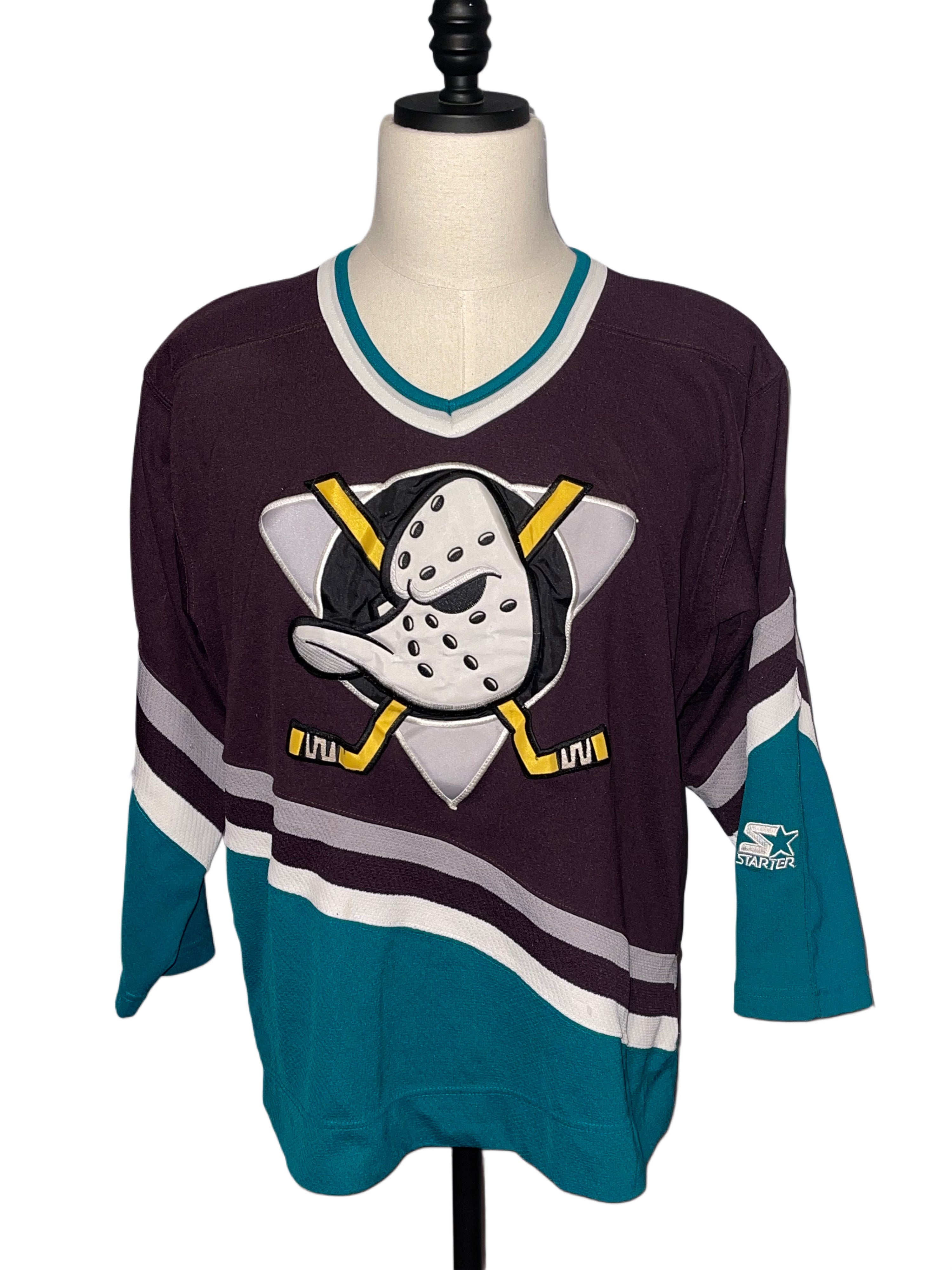Anaheim Ducks NHL Starter Hockey Jersey Sz Medium